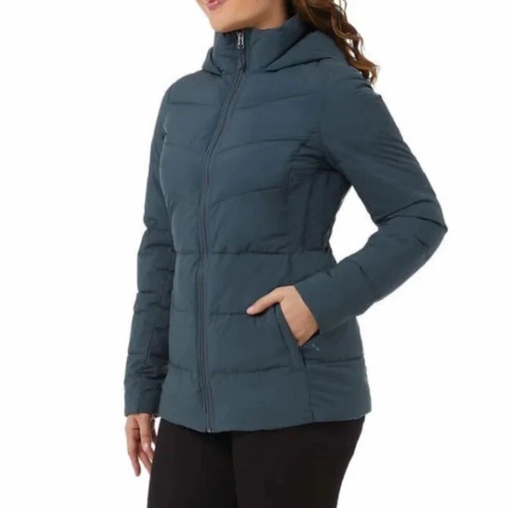 32 Degrees Women's Blue Puffer Jacket